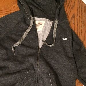 Hollister zip hoodie